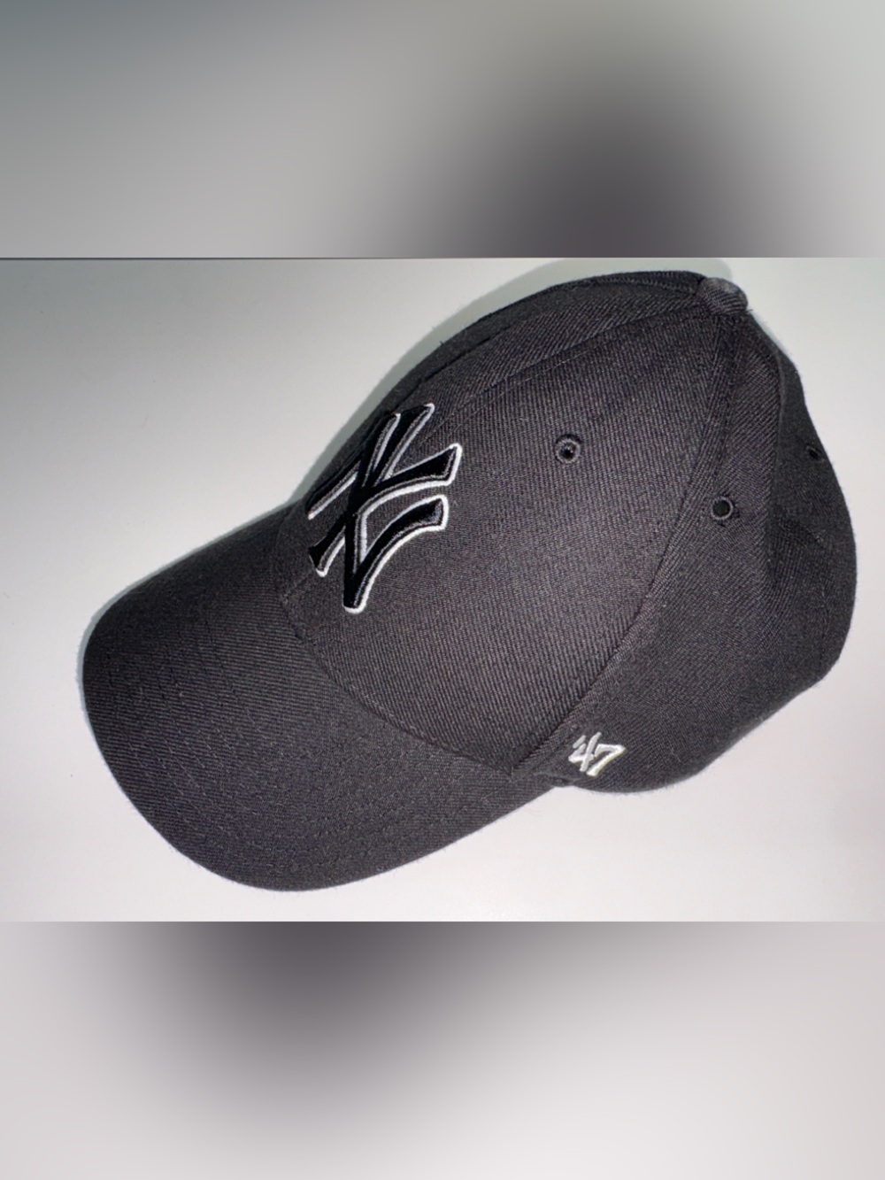 47 Brand New York Yankees Clean Up Hat Black Adjustable